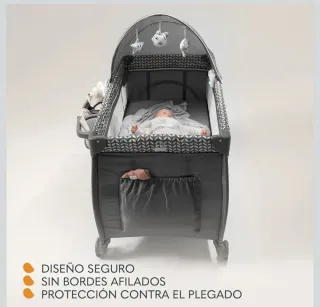 Cuna de viaje Lionelo con cambiador