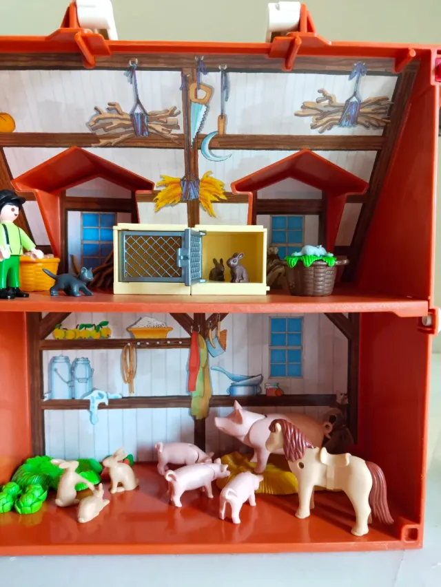 Maletín Granja Playmobil