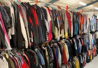 Stock abbigliamento usato misto