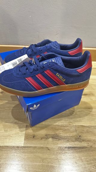 Adidas Gazelle Blu/Rosse Tg 38