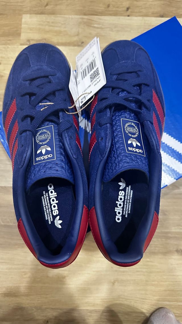 Adidas Gazelle Blu/Rosse Tg 38