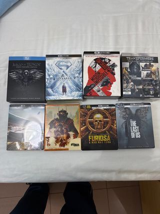 Lote 8 Películas 4K UHD Blu-ray