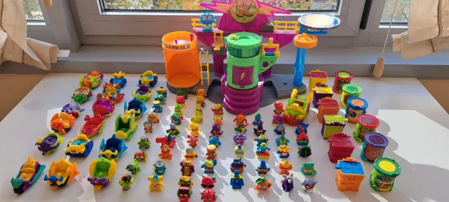 Lote Superthings superzings + Laboratorio