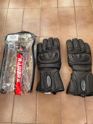 Guantes Rainers Moto Talla M Negros