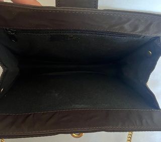 Borsetta Vintage Tessuto Nero