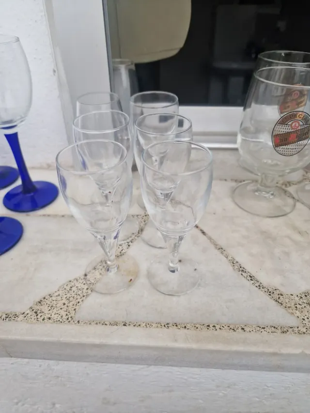 Copas de cristal para vino