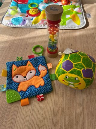 Gimnasio Bebé con Piano + Juguetes extras
