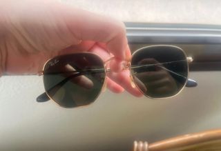 Gafas de sol Ray-Ban Hexagonal Doradas