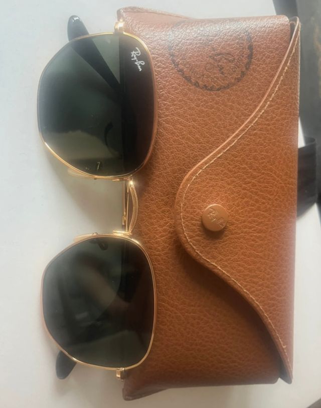 Gafas de sol Ray-Ban Hexagonal Doradas