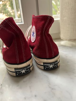 CONVERSE ALTAS BURDEOS
