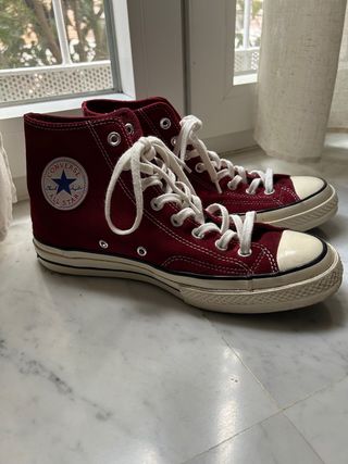 CONVERSE ALTAS BURDEOS