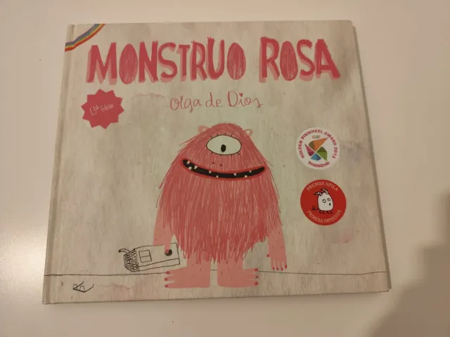 Libro de literatura infantil El Monstruo Rosa