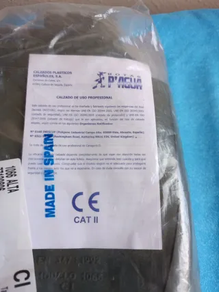 Botas de agua altas forradas talla 42