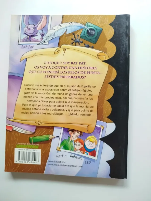 La abuela de Tutankamón (Serie Bat Pat 3) (Span...