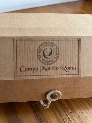 Timbro per ceralacca con manico in legno