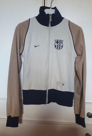 Chaqueta sudadera Nike FC Barcelona Talla S Mujer