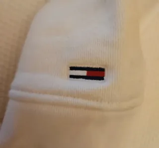 Sudadera Tommy Jeans Blanca Multicolor