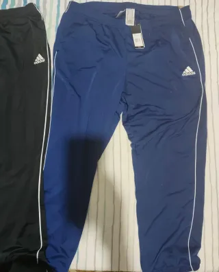 2 Tute Adidas Uomo Nere e Blu Maglietta Adidas