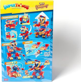 💰 - SUPERTHINGS Wild Tigerbot – Robot Tigre transf