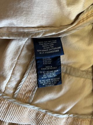 Chaqueta Ralph Lauren Pana Beige