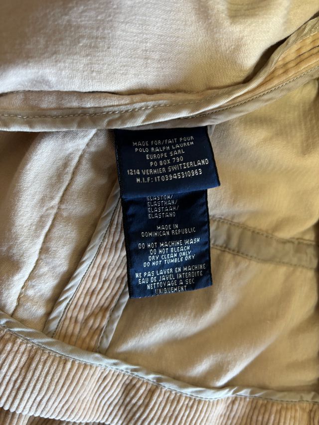 Chaqueta Ralph Lauren Pana Beige