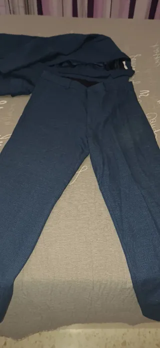 Chaqueta traje niño azul T.14