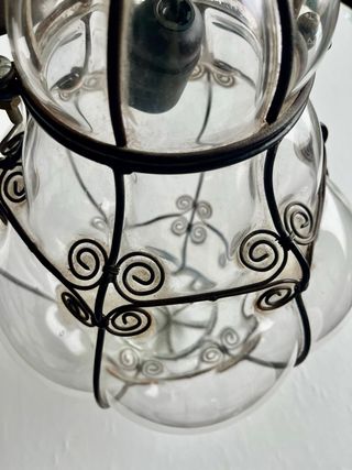 Coppia Lampade Murano