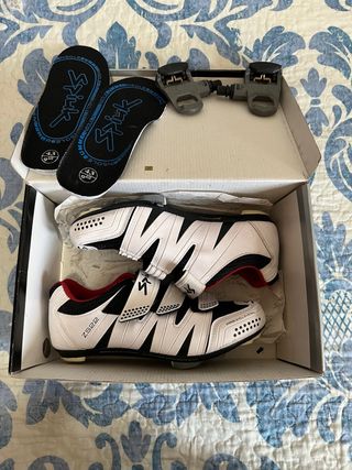 Zapatillas Ciclismo Spiuk ZS22 Talla 43 Y calas