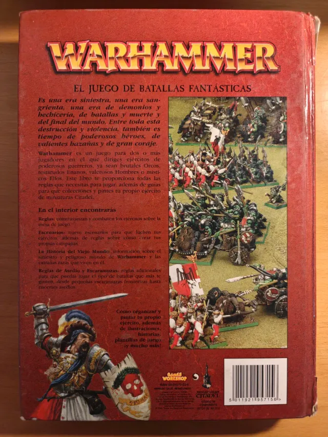 Manual Warhammer Tapa Dura