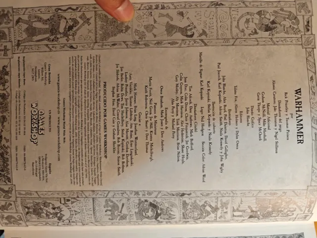 Manual Warhammer Tapa Dura