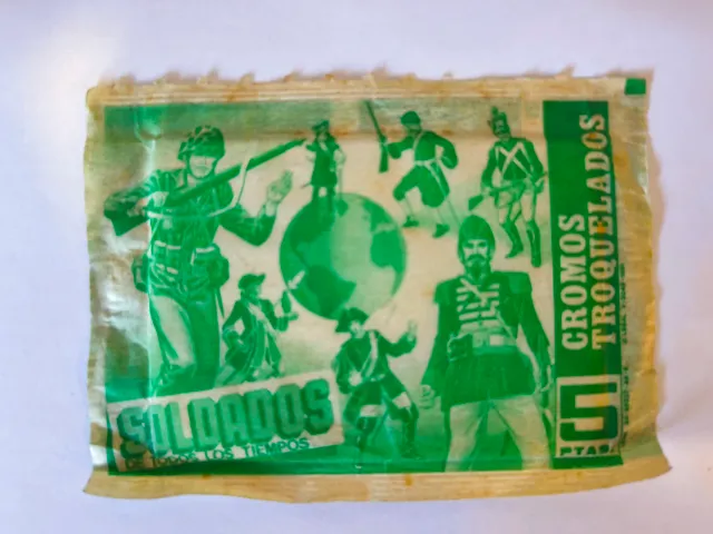 Cromos Soldados Troquelados Sin Abrir
