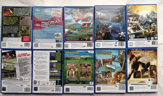 Lote 10 Videojuegos PS2 (PlayStation 2)