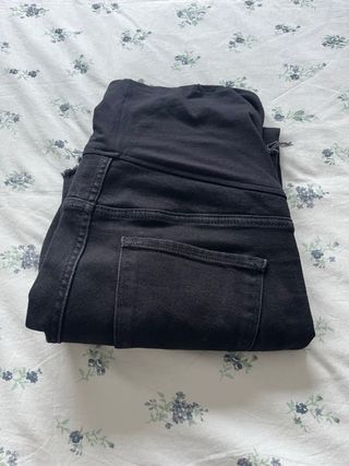 Pantalón vaquero premamá azul