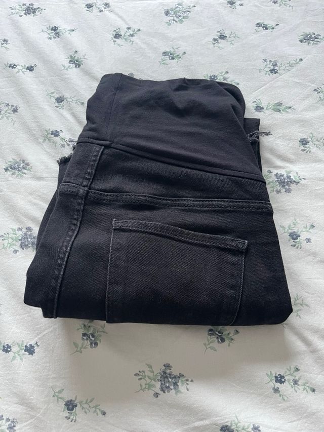 Pantalón vaquero premamá azul