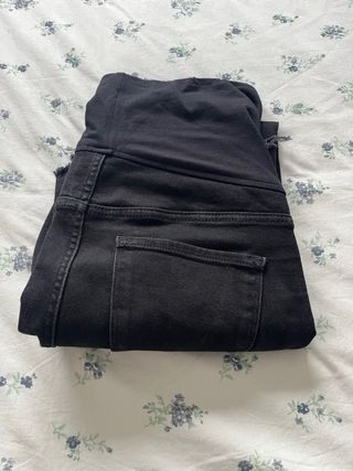 Pantalón vaquero premamá azul