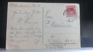 Postal Olimpiada Ámsterdam 1928 IX