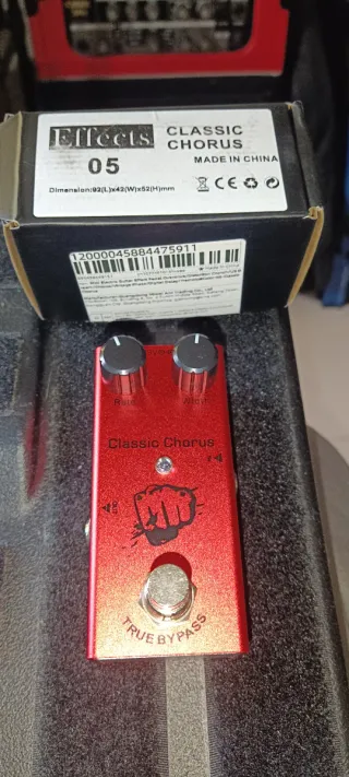 7 mini pedales Guitarra NUEVOS