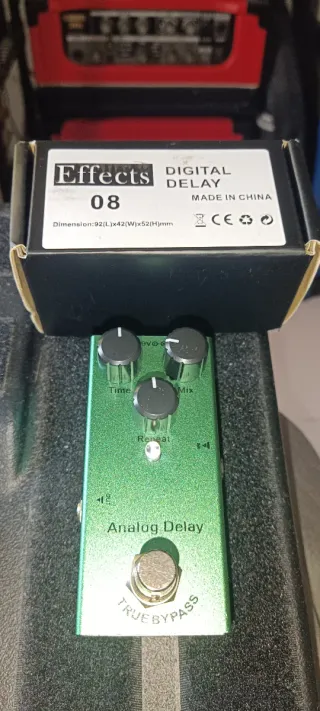 7 mini pedales Guitarra NUEVOS