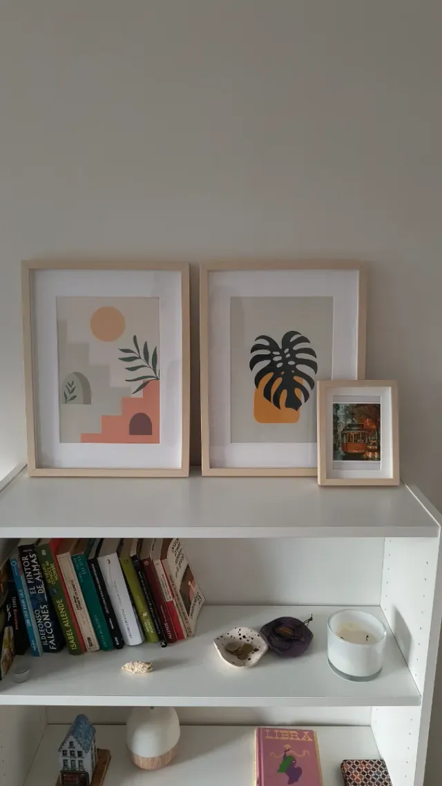 Set di 3 cornici Ikea Rödalm 30x40 + 13x18