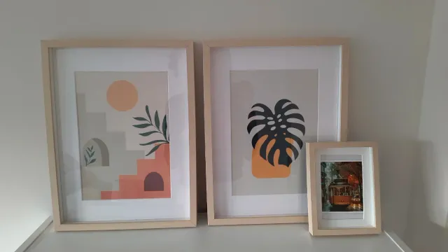 Set di 3 cornici Ikea Rödalm 30x40 + 13x18