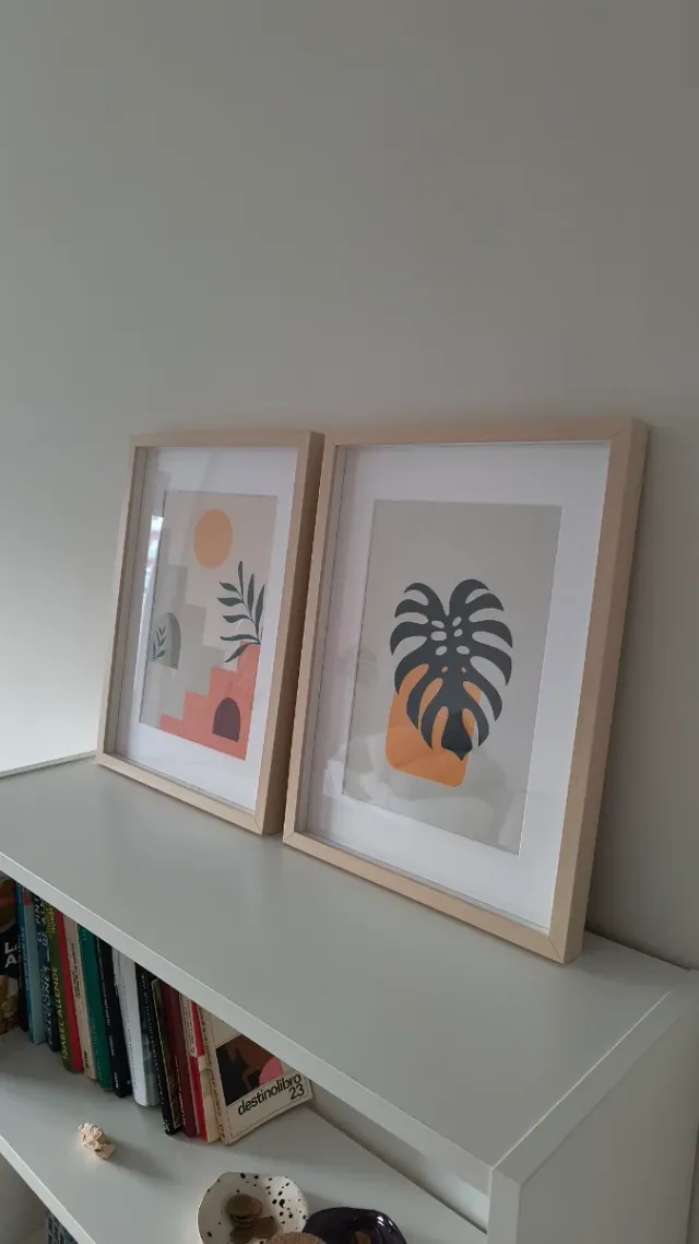 Set di 3 cornici Ikea Rödalm 30x40 + 13x18