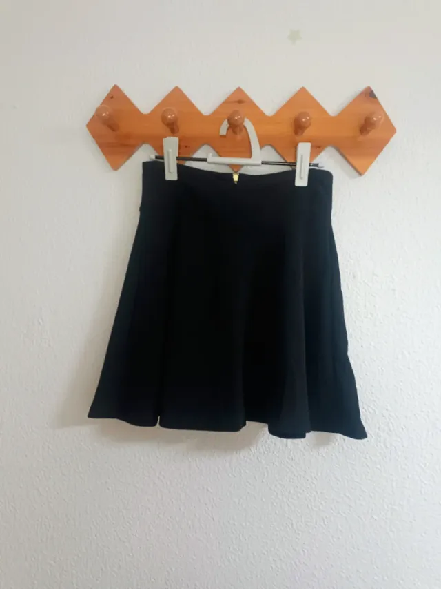 Minifalda negra