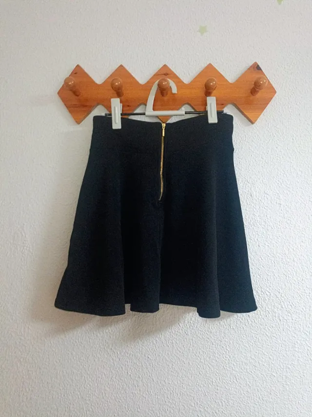 Minifalda negra