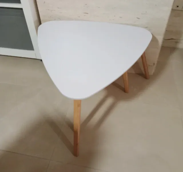 Juego 2 mesas auxiliares triangulares