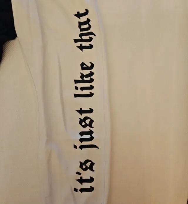 Pantalón chándal bicolor