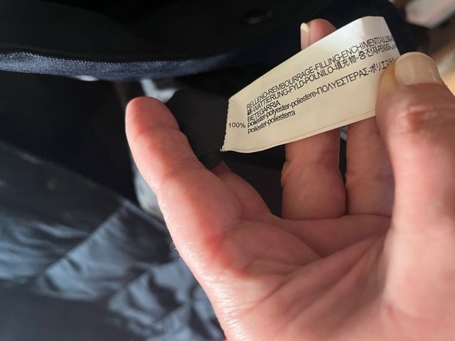 Chaqueta Bomber Azul Marino Hombre XL