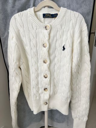 Jersey Polo Ralph Lauren Blanco Talla S