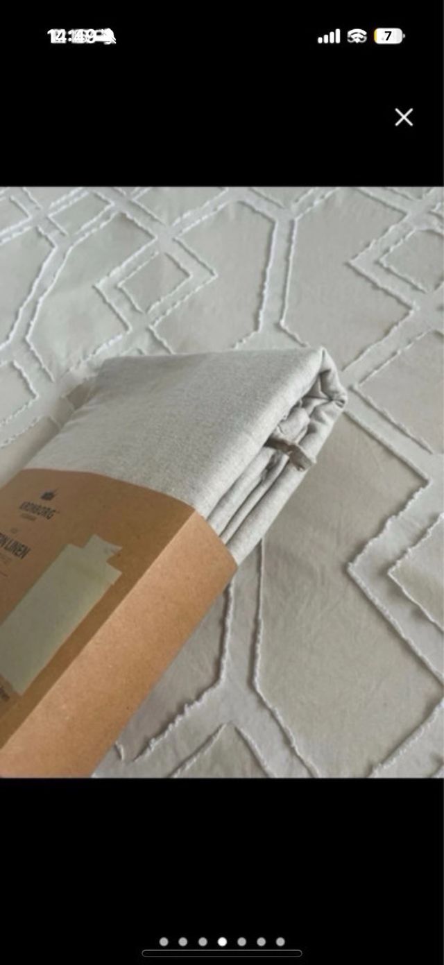 Funda Nórdica Algodón Lino KRONBORG