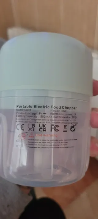 Picador Eléctrico USB