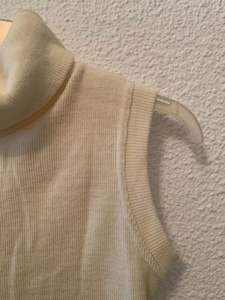 Vestido de punto con falda de cuadros